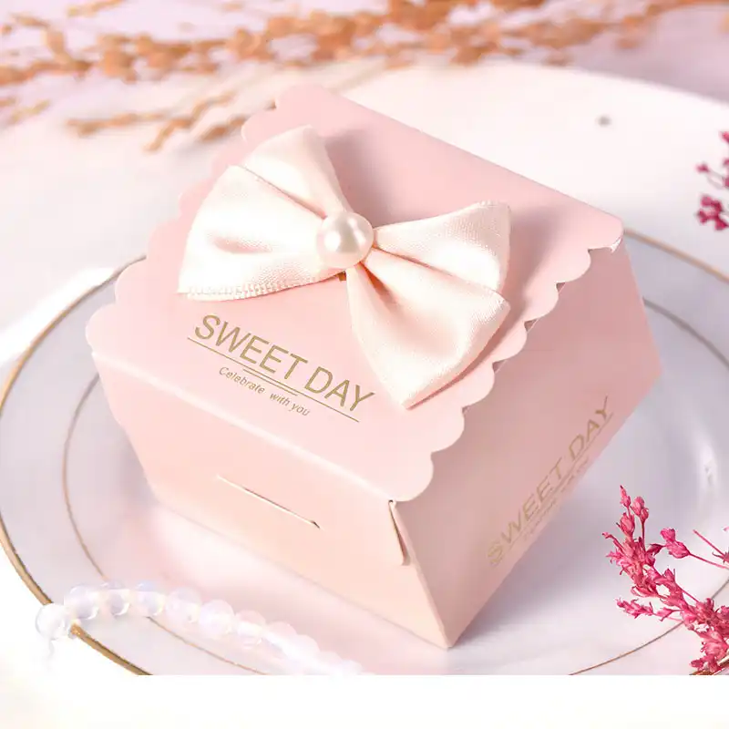 paper candy boxes wedding favors gift box packaging chocolate