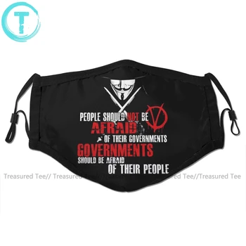 V For Vendetta Mouth Face Mask V FOR VENDETTA GUY FAWKES CONSPIRACY Facial Mask Fashion Funny with 2 Filters for Adult
V For Vendetta Mouth Face Mask V FOR VENDETTA GUY FAWKES CONSPIRACY Facial Mask Fashion Funny with 2 Filters for Adult