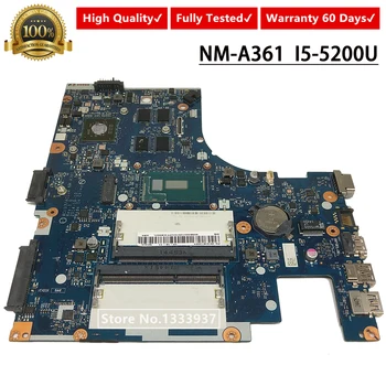 For Lenovo G40-80 Laptop Motherboard with SR23Y I5-5200U ACLU3/ACLU4 NM-A361 mainboard
For Lenovo G40-80 Laptop Motherboard with SR23Y I5-5200U ACLU3/ACLU4 NM-A361 mainboard