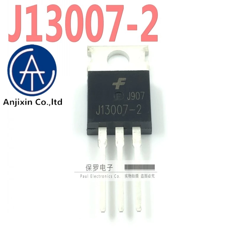 10 шт. 100% оригинальная новая коммутационного транзистора MJE13007-2 J13007-2-220 действительный ассортимент товаров
10 шт. 100% оригинальная новая коммутационного транзистора MJE13007-2 J13007-2-220 действительный ассортимент товаров