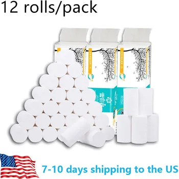 12 /pack Home Bath Toilet Roll Paper Bath Paper White Thicken Tissue Leaves Toilet Paper Fast Delivery Home Accessories
12 /pack Home Bath Toilet Roll Paper Bath Paper White Thicken Tissue Leaves Toilet Paper Fast Delivery Home Accessories