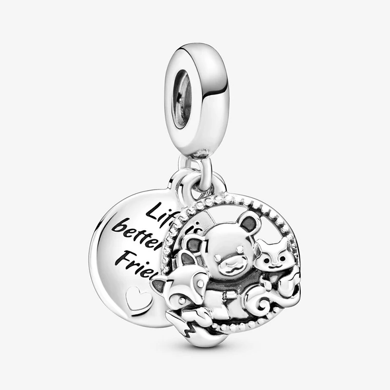 2020 New Arrival Bear, Fox & Squirrel Dangle Charm Beads Fit Original Pandora Charm Bracelet Jewelry Gift
2020 New Arrival Bear, Fox & Squirrel Dangle Charm Beads Fit Original Pandora Charm Bracelet Jewelry Gift