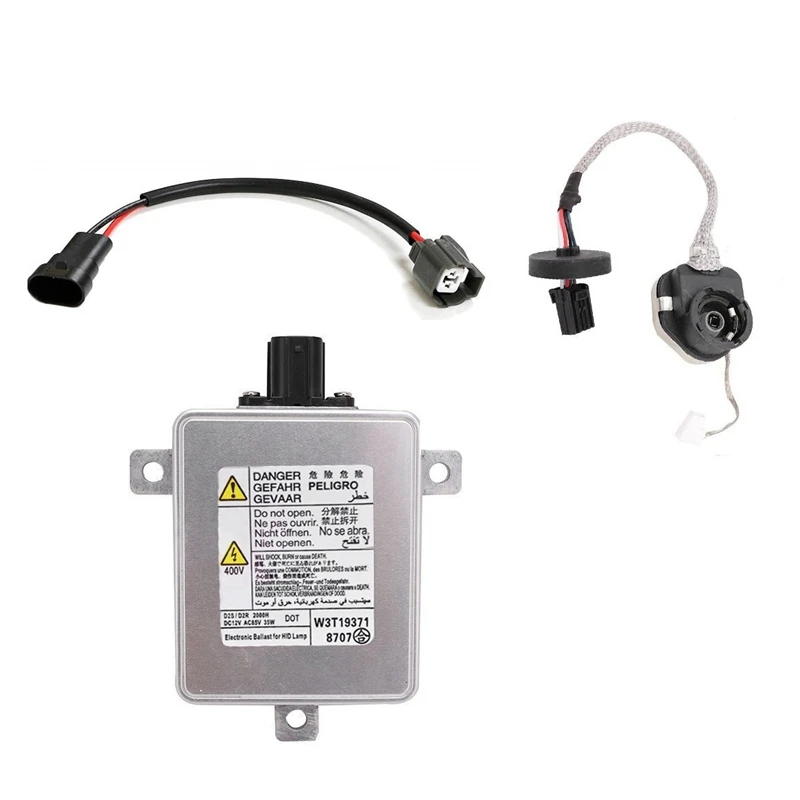 W3T19371 W3T15671 W3T16271 W3T20971 Xenon HID Headlight Ballast with Igniter and Power Cable for 2006-2014 Acura 2004-2014 Honda
W3T19371 W3T15671 W3T16271 W3T20971 Xenon HID Headlight Ballast with Igniter and Power Cable for 2006-2014 Acura 2004-2014 Honda