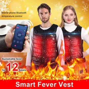 Men Women Heated Vest Jackets Outdoor USB Heating Vest Warm Winter Thermal Clothes APP Bluetooth Temperature Control
Men Women Heated Vest Jackets Outdoor USB Heating Vest Warm Winter Thermal Clothes APP Bluetooth Temperature Control