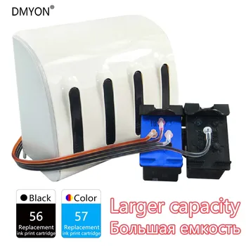 

DMYON Compatible for Hp 56 57 Continuous Ink Supply System PSC 1110 1209 1210 1210L 1210v 1210xi Printer Ink Cartridge