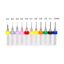 TY NEW2022 10pcs Micro Drill Bit Set for PCB Mini Print Circuit Board Cleaning Tool Hard Machine Alloy Machine 0.1mm to 1.2mm
TY NEW2022 10pcs Micro Drill Bit Set for PCB Mini Print Circuit Board Cleaning Tool Hard Machine Alloy Machine 0.1mm to 1.2mm