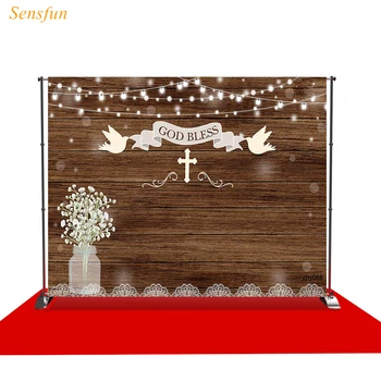 LEVOO Photographic Backdrop Holy Communion God Bless Wooden Baby Shower Background For Photography Photocall Shoot Props Vinyl
LEVOO Photographic Backdrop Holy Communion God Bless Wooden Baby Shower Background For Photography Photocall Shoot Props Vinyl