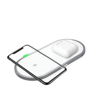 Ouhaobin Wireless Charger for iPhone 10W Fast Qi Charging Pad For smart phone with Charger for Apple Airpods 2th 2in1
Ouhaobin Wireless Charger for iPhone 10W Fast Qi Charging Pad For smart phone with Charger for Apple Airpods 2th 2in1
