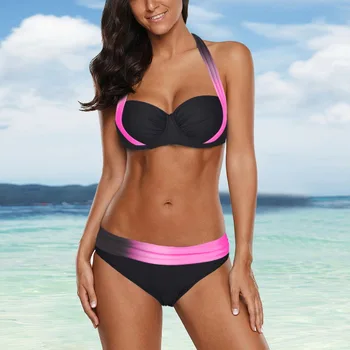 Hot Split Multi-color Cross Low Waist Halter Plus Size Bikini Set Patchwork Tankini Women Beach Bathing Swimsuit Push Up Bikini
Hot Split Multi-color Cross Low Waist Halter Plus Size Bikini Set Patchwork Tankini Women Beach Bathing Swimsuit Push Up Bikini
