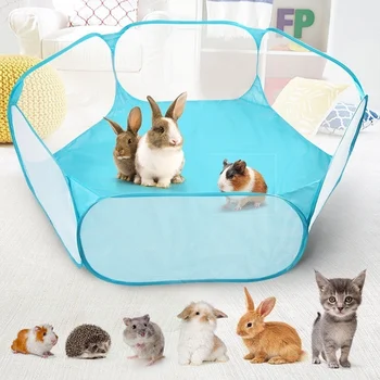 Small Animal Cage Tent Pig Rabbit Cage Waterproof Pet Playpen Outdoor/Indoor Exercise Fence Breathable Portable Yard Fence
Small Animal Cage Tent Pig Rabbit Cage Waterproof Pet Playpen Outdoor/Indoor Exercise Fence Breathable Portable Yard Fence