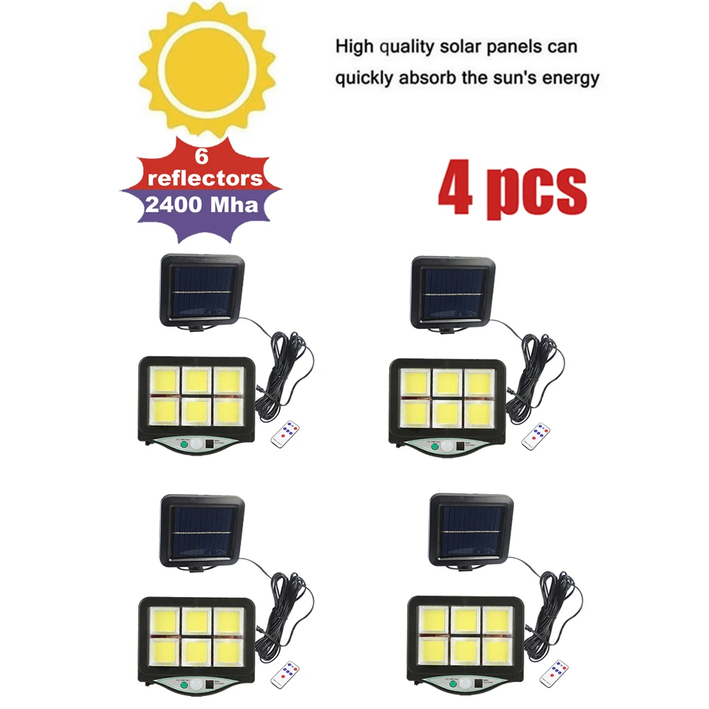 Solar Wall Lights LED Bright Security Light Motion Sensor Night Emergency Waterproof Outdoor Solar Light remote 3 modes seperabl
Solar Wall Lights LED Bright Security Light Motion Sensor Night Emergency Waterproof Outdoor Solar Light remote 3 modes seperabl