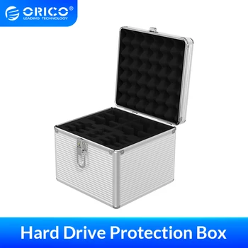 ORICO BSC35-5 Aluminum Alloy 5pcs 3.5 inch External Hard Drive Protective Box HDD Shockproof Storage Pouch Case with Lock
ORICO BSC35-5 Aluminum Alloy 5pcs 3.5 inch External Hard Drive Protective Box HDD Shockproof Storage Pouch Case with Lock