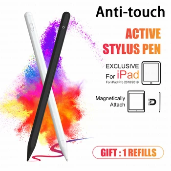 Smart Anti-touch Magnetic Active Stylus Pen for Apple ipad tablet after 2018 year Drawing Writing Capacitive Screen Touch Pen
Smart Anti-touch Magnetic Active Stylus Pen for Apple ipad tablet after 2018 year Drawing Writing Capacitive Screen Touch Pen