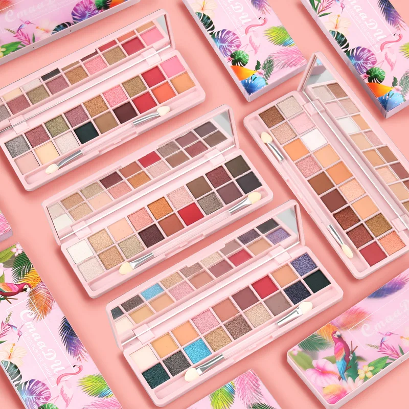 18 Color 3D Stereo Eye Shadow Beginner Makeup Pearlescent Matte Shiny Waterproof Glitter Pigment Eye Shadow Palette Cosmetic
18 Color 3D Stereo Eye Shadow Beginner Makeup Pearlescent Matte Shiny Waterproof Glitter Pigment Eye Shadow Palette Cosmetic