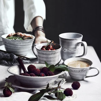 Plate Japanese Ceramic Tableware Home Set Plane Creative Nordic Retro Western High-End Personality Durable Tableware Dishes Set
Plate Japanese Ceramic Tableware Home Set Plane Creative Nordic Retro Western High-End Personality Durable Tableware Dishes Set