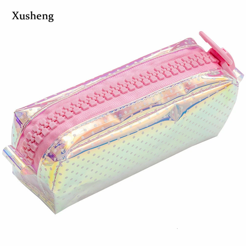 Laser Pencil Case Kawaii Zipper Large Capacity Pencilcase School Pen Case Supplies Pencil Bag Stationery
Laser Pencil Case Kawaii Zipper Large Capacity Pencilcase School Pen Case Supplies Pencil Bag Stationery