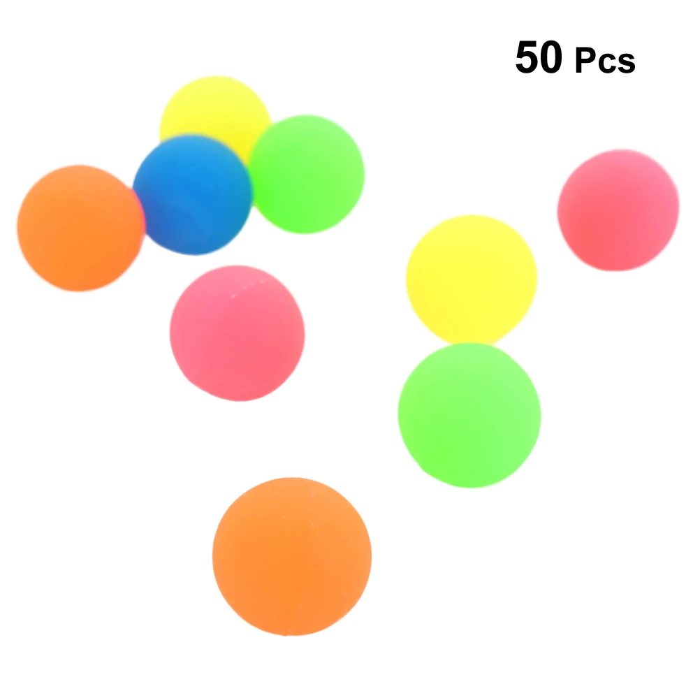 50pcs Bouncing Balls Funny 2.5cm Jumping Ball For Children Kids Toddlers Novelty Gag Toys Balls 2019 New Arrival
50pcs Bouncing Balls Funny 2.5cm Jumping Ball For Children Kids Toddlers Novelty Gag Toys Balls 2019 New Arrival