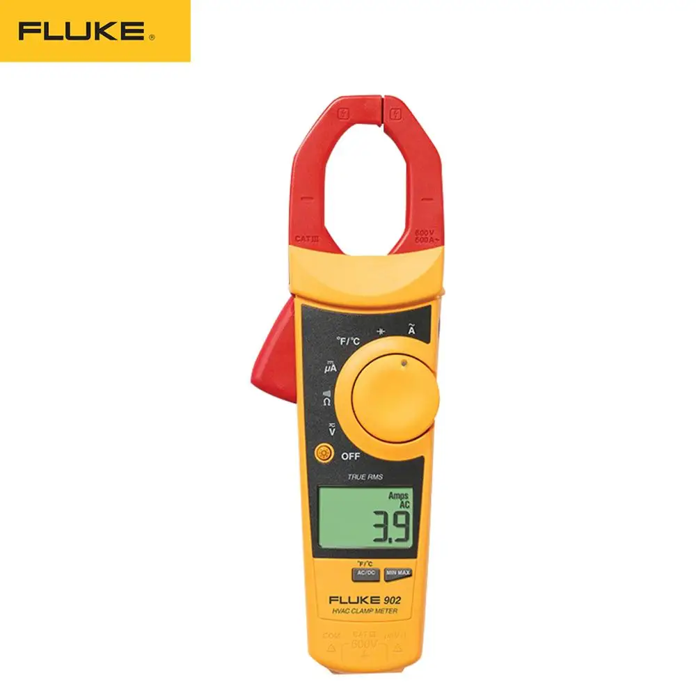 Fluke 902 True RMS HVAC Clamp Meter with a NIST-Traceable Calibration Certificate with Data
Fluke 902 True RMS HVAC Clamp Meter with a NIST-Traceable Calibration Certificate with Data