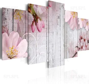 Subtlety of Flower Painting Canvas Wall Art on Retro Wood Background Pink Floral Print Artwork for Bedroom Living Room
Subtlety of Flower Painting Canvas Wall Art on Retro Wood Background Pink Floral Print Artwork for Bedroom Living Room