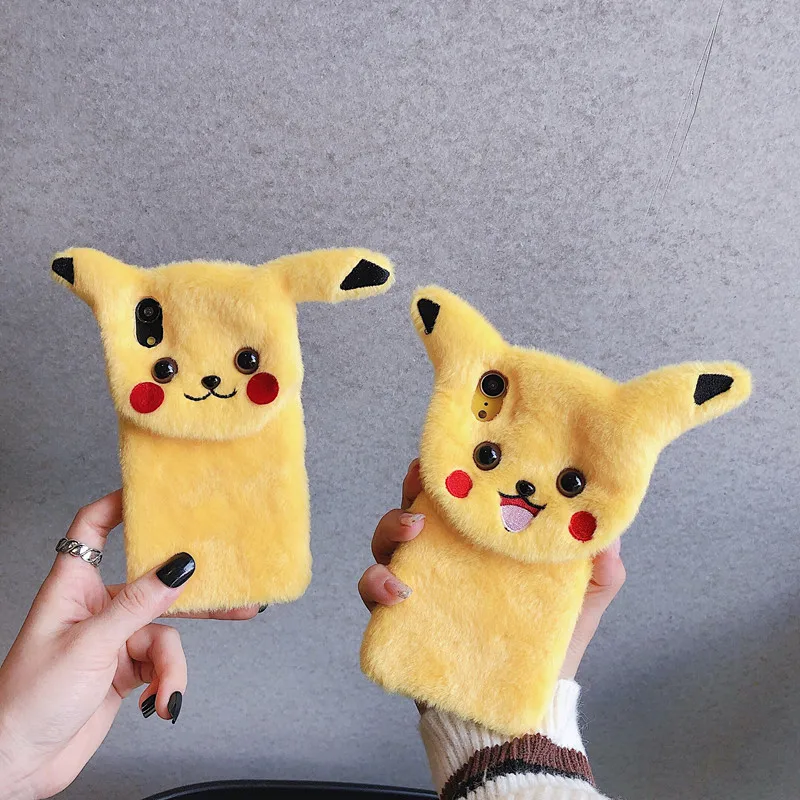 Kawaii Anime Plush pikachue Cartoon Phone Cases Silicone Cover for iPhone X XS Max XR case for iphone coque 8 7 6 6s Plus fundas
Kawaii Anime Plush pikachue Cartoon Phone Cases Silicone Cover for iPhone X XS Max XR case for iphone coque 8 7 6 6s Plus fundas