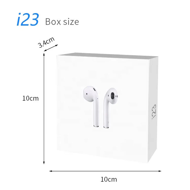 i23 TWS Wireless Bluetooth 5.0 Earphones With Charging Box Sports Headsets for all smart phone xiaomi huawei
i23 TWS Wireless Bluetooth 5.0 Earphones With Charging Box Sports Headsets for all smart phone xiaomi huawei