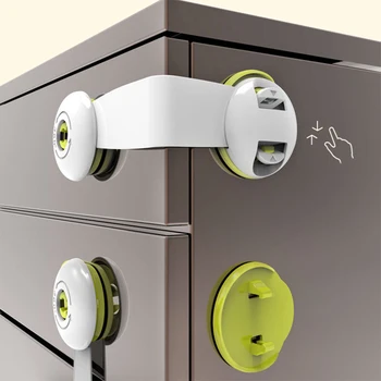 Child Safety Lock Anti-pinch Hands Kids Lock Multifunctional Portable Lock Fridge Lock Cabinet Lock Drawer Lock Toilet Lock
Child Safety Lock Anti-pinch Hands Kids Lock Multifunctional Portable Lock Fridge Lock Cabinet Lock Drawer Lock Toilet Lock