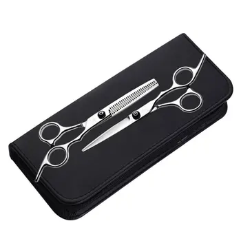 Hairdressing scissors Flat shears bangs shears scissors thinning scissors combination set Bright silver
Hairdressing scissors Flat shears bangs shears scissors thinning scissors combination set Bright silver
