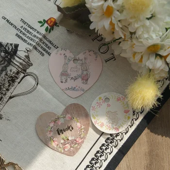 Cute Rabbit Three Style 50 Pcs Paper Tag Labels Packaging Decoration Wedding Birthday DIY Handmade Gifts Use
Cute Rabbit Three Style 50 Pcs Paper Tag Labels Packaging Decoration Wedding Birthday DIY Handmade Gifts Use