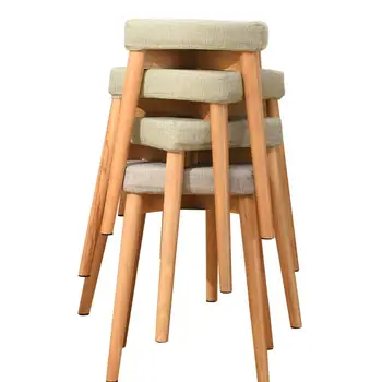 Creative Dining Chair Solid Wood Dining Stool Square Stool Fabric Dressing Stool Fashion Office Chair Bench Home Stool
Creative Dining Chair Solid Wood Dining Stool Square Stool Fabric Dressing Stool Fashion Office Chair Bench Home Stool