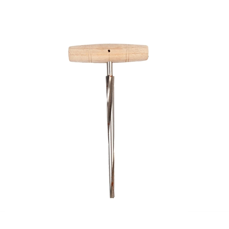 Spiral Violin Peg Hole Reamer 1:30 Taper High-Speed Steel with Wood Handle for 3/4 4/4 Violins Luthier Tool
Spiral Violin Peg Hole Reamer 1:30 Taper High-Speed Steel with Wood Handle for 3/4 4/4 Violins Luthier Tool