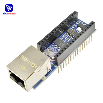 diymore ENC28J60 Nano V3 Ethernet Shield Microchip HR911105A Webserver Module Ethernet Board for Arduino
diymore ENC28J60 Nano V3 Ethernet Shield Microchip HR911105A Webserver Module Ethernet Board for Arduino