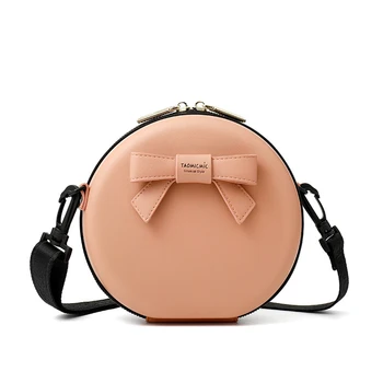 Women's Bags 2020 New Popular PU Leather Elegant Phone Pocket Sweet Messenger Bag Ladies Casual All-match Round Bow Shoulder Bag
Women's Bags 2020 New Popular PU Leather Elegant Phone Pocket Sweet Messenger Bag Ladies Casual All-match Round Bow Shoulder Bag
