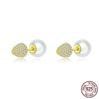 Silver 925 Jewelry Stud Earrings for Women Shell Pearl Elegant Engagement Wedding Luxury Gold Color Silver Jewelry BSE286
Silver 925 Jewelry Stud Earrings for Women Shell Pearl Elegant Engagement Wedding Luxury Gold Color Silver Jewelry BSE286