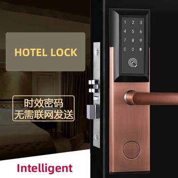 Intelligent Electronic Locks Remote APP Door Lock for Hotel Apartment Rented house RIFD Card Password Unlocking digital lock
Intelligent Electronic Locks Remote APP Door Lock for Hotel Apartment Rented house RIFD Card Password Unlocking digital lock