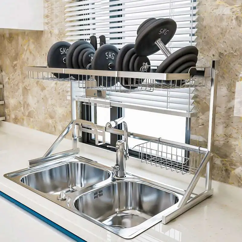 304 Stainless Steel Kitchen Cutlery Holder Shelf Rack Drying Drain Storage Holders for Plate and Dish 64cm/84cm choose
304 Stainless Steel Kitchen Cutlery Holder Shelf Rack Drying Drain Storage Holders for Plate and Dish 64cm/84cm choose
