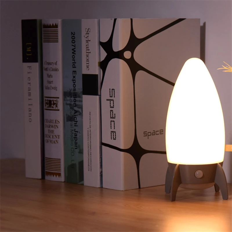 LED Rocket Lamp