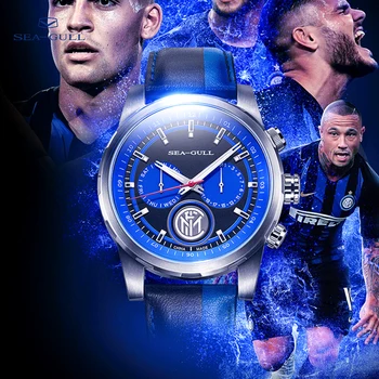 Seagull Watch Automatic Mechanical Watch Inter Milan Limited Edition Multiple Time Zone Calendar Week Black Leather Men Watches
Seagull Watch Automatic Mechanical Watch Inter Milan Limited Edition Multiple Time Zone Calendar Week Black Leather Men Watches