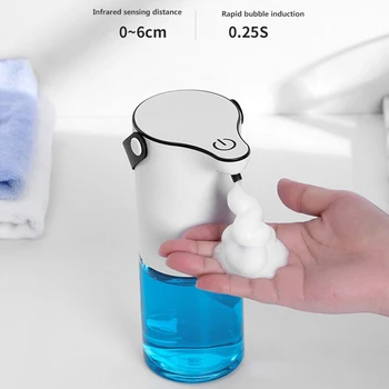 Automatic Sensor Foam Soap Dispenser Infrared Sensor Non-contact Soap Dispenser Washing Machine Used In Bathroom Kitchen Office
Automatic Sensor Foam Soap Dispenser Infrared Sensor Non-contact Soap Dispenser Washing Machine Used In Bathroom Kitchen Office