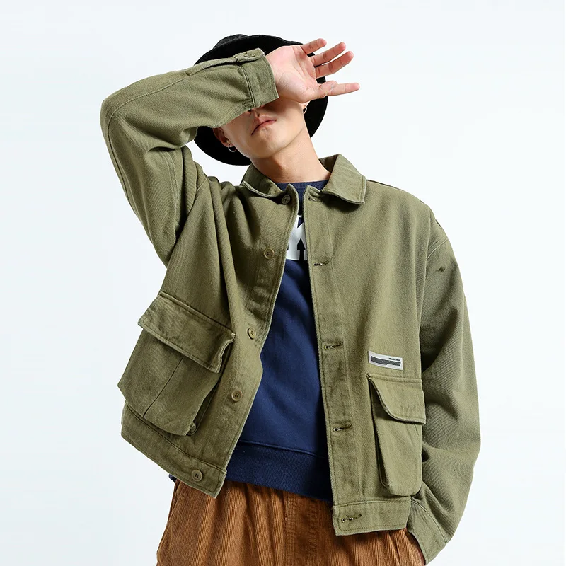 Northern Boundary Men'S Wear Origional Japanese-style Men'S Wear Autumn New Style Short Versatile Workwear Casual Jacket MEN'S T
Northern Boundary Men'S Wear Origional Japanese-style Men'S Wear Autumn New Style Short Versatile Workwear Casual Jacket MEN'S T