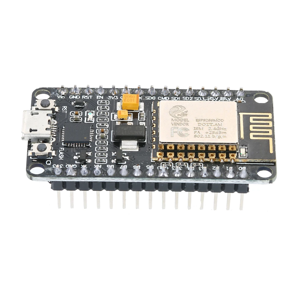 ESP8266 NodeMCU Development Board Wireless Module NodeMcu LUA W-F- Development Board Open Source Series ESP8266 Module
ESP8266 NodeMCU Development Board Wireless Module NodeMcu LUA W-F- Development Board Open Source Series ESP8266 Module