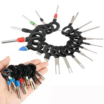 36/18pcs Automotive Plug Terminal Remove Tool Set Key Wire Car Extractor Crimp Kit Electrical Pin Accessories Connector L8Q5
36/18pcs Automotive Plug Terminal Remove Tool Set Key Wire Car Extractor Crimp Kit Electrical Pin Accessories Connector L8Q5