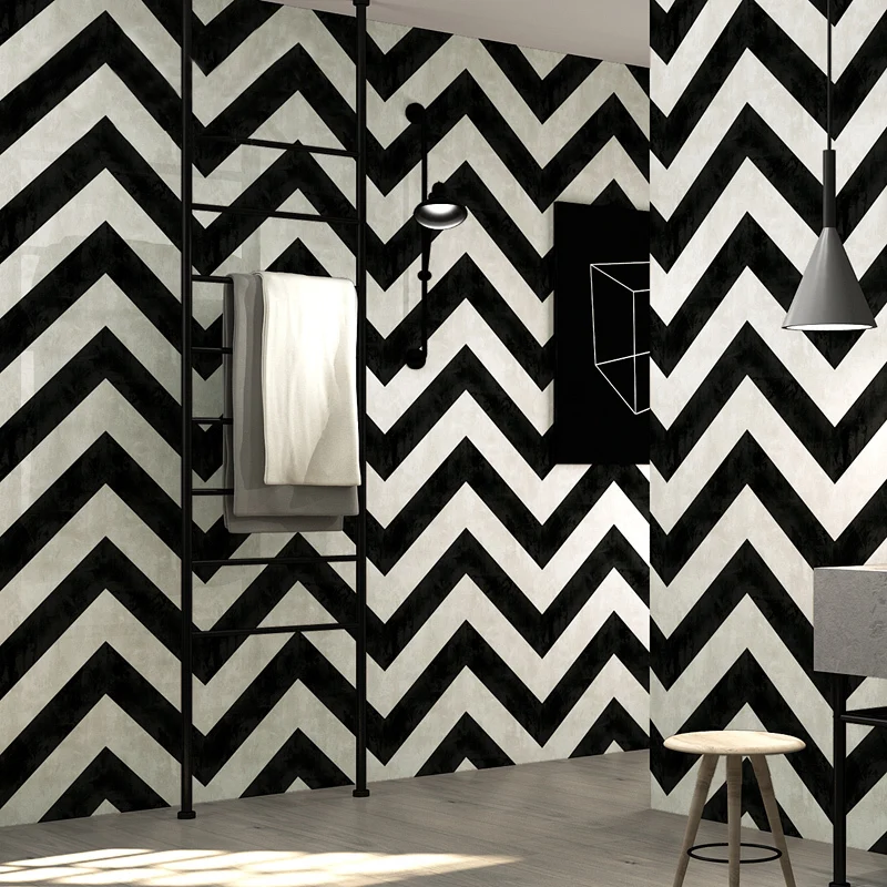 Wall White Stripe Black Paper Rolls Modern Simple Geometry Lines Designs Pvc Waterproof Restaurant Living Room Striped Wallpaper
Wall White Stripe Black Paper Rolls Modern Simple Geometry Lines Designs Pvc Waterproof Restaurant Living Room Striped Wallpaper