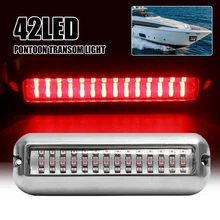 NEW 50W 42LED Marine Boat Light DC12V Underwater Transom Light 538LM Stainless Steel Pontoon Boat Tail Lamp IP68 Waterproof Red 
NEW 50W 42LED Marine Boat Light DC12V Underwater Transom Light 538LM Stainless Steel Pontoon Boat Tail Lamp IP68 Waterproof Red