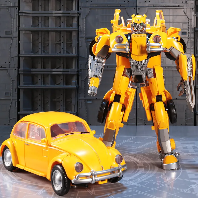 AOYI H6002-9B - Oszałamiający robot transformujący na samochód zewnętrzny, Gunpla Biografia Sidewipe. Wykonany z odkształcalnego, wzmocnionego tworzywa sztucznego ABS. Perfekcyjna figurka do zabawy, idealna dla fanów KO Figma Toy BMB - Wianko - 12