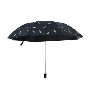 Sun Umbrella Mini Umbrella Bronzing Feather Pattern UV Rain/Sun Umbrella Lightweight Portable Folding Umbrella dropshipping
Sun Umbrella Mini Umbrella Bronzing Feather Pattern UV Rain/Sun Umbrella Lightweight Portable Folding Umbrella dropshipping