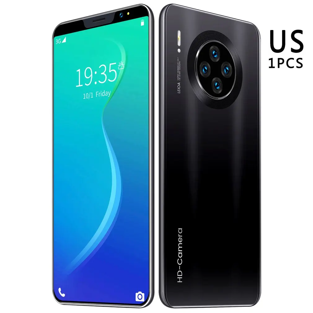 Mate33 Pro Smartphone with 512M+4GGB Large Memory 5.8 Inch Screen Support Face/Fingerprint Unlock Dual SIM Mobile Phones
Mate33 Pro Smartphone with 512M+4GGB Large Memory 5.8 Inch Screen Support Face/Fingerprint Unlock Dual SIM Mobile Phones