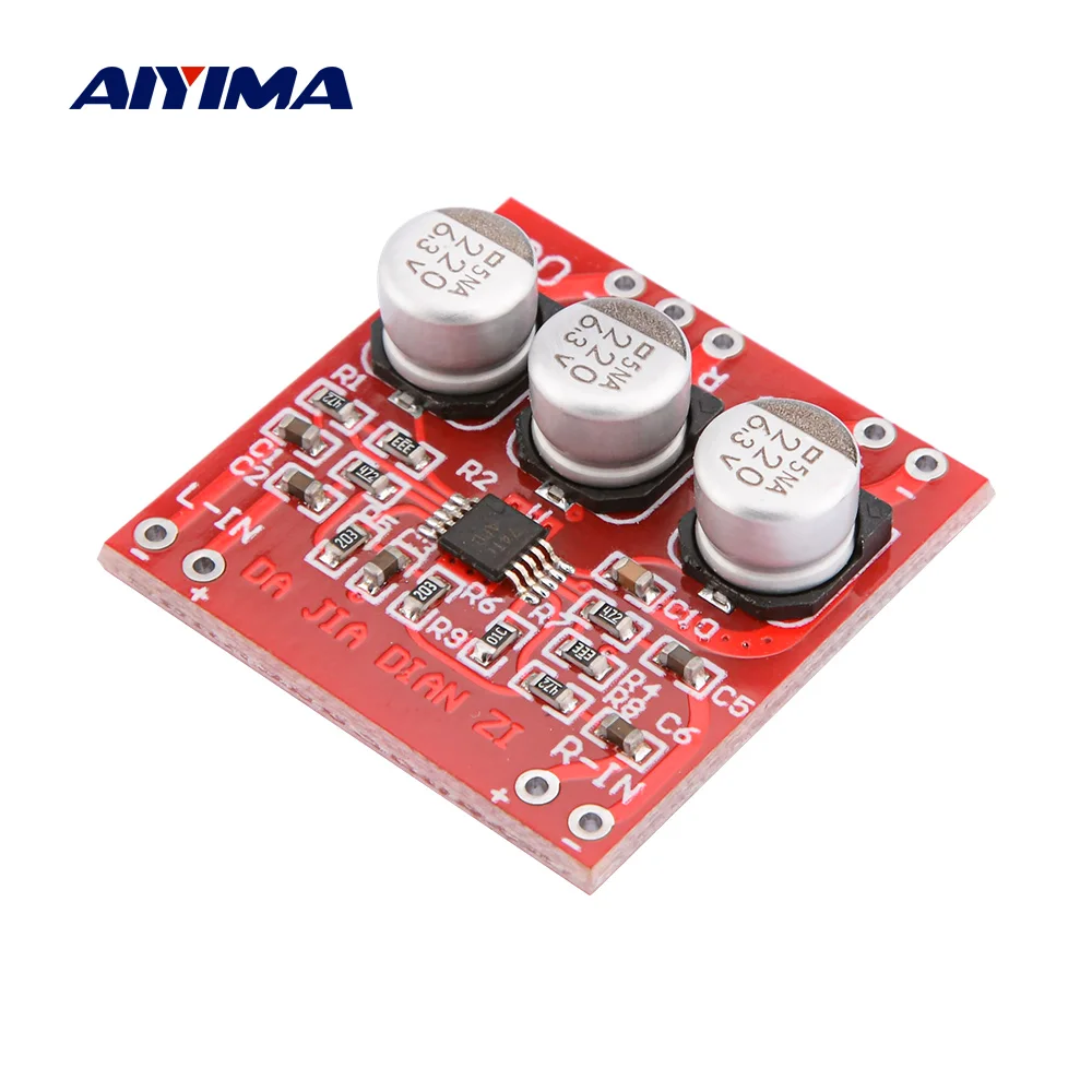 Усилитель для наушников AIYIMA TPA6112A2 аудиоплата усилитель сбалансированный сигнал