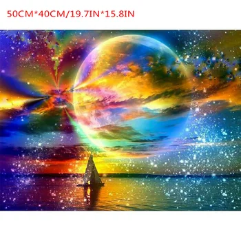 Full Drill Planet 5D Diamond Painting Embroidery Cross Stitch DIY Home Decor Square Picture Of Rhinestones diamant Mosaic drill
Full Drill Planet 5D Diamond Painting Embroidery Cross Stitch DIY Home Decor Square Picture Of Rhinestones diamant Mosaic drill