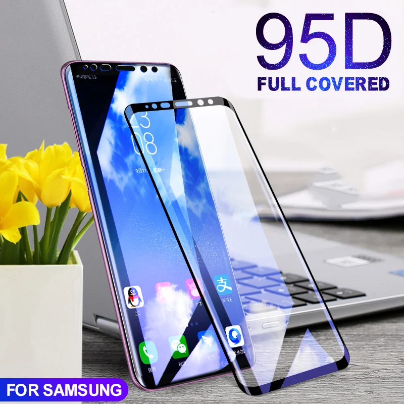 95D Full Curved Tempered Glass For Samsung Galaxy S9 S8 Plus Note 9 8 Screen Protector For Samsung S7 S6 Edge S9 Protective Film
95D Full Curved Tempered Glass For Samsung Galaxy S9 S8 Plus Note 9 8 Screen Protector For Samsung S7 S6 Edge S9 Protective Film