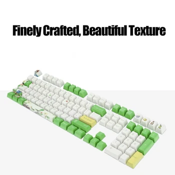 108 keys PBT Keycaps Lettering Keys OEM Injection Key Cap Summer Lotus Mechanical Keyboard Key Cap Switches
108 keys PBT Keycaps Lettering Keys OEM Injection Key Cap Summer Lotus Mechanical Keyboard Key Cap Switches